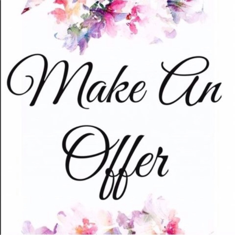 Love the item but not the price? Make an offer!